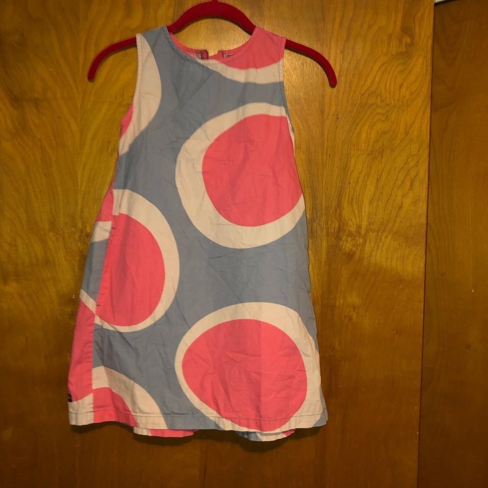 TEA Collection Girls Size 8 Dress Geometric  Print
